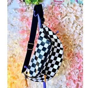 Checkerboard Jumbo Waistbag